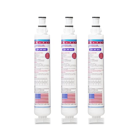 AFC Brand AFC-RF-W3, Compatible To Sears 4609915000 Refrigerator Water Filters (3PK) Made By AFC